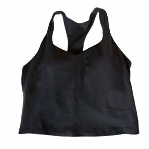 Fabletics Women's Black Racerback Tank Top